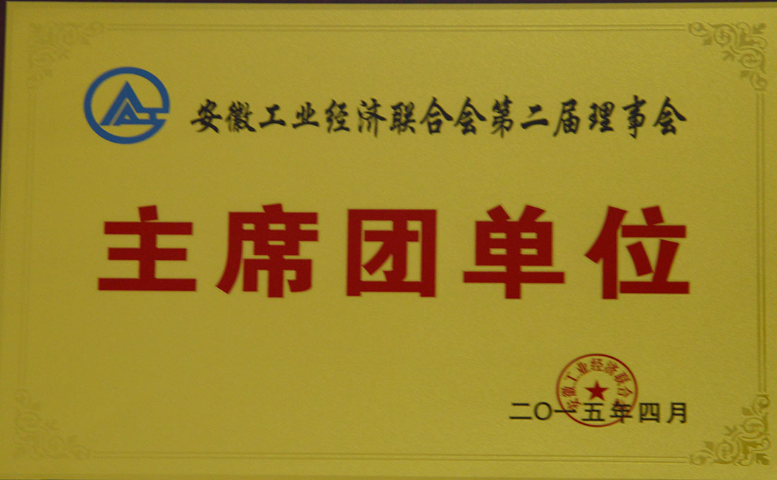 安徽省工业经济联合会第二届理事会主席团单位.jpg